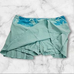 Lululemon Size 6 Run Speed Skirt Seawheeze
